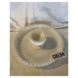 Fenton  Silvercrest Chip dip set