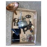 Copper tunnel, electrified bracket lamp, more