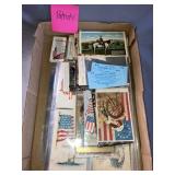Vintage patriotic post cards