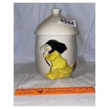 Kitchen witch cookie jar