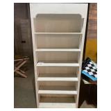 Tall bookcase adjustable shelves