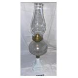 Vintage Atteberry kerosene lamp