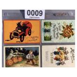 Vintage Halloween post cards