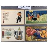 Vintage Halloween post cards
