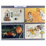 Vintage Halloween post cards
