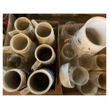 Beer steins, glassware