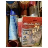 Thermos containers, miracle mitt