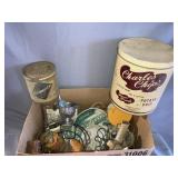 Vintage tins and more