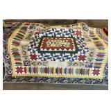 Large colorful quilt