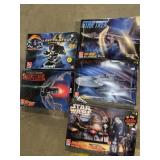 Plastic models Star Trek, Star Wars, more