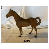 Vintage cast-iron horse doorstop