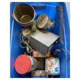 Tins, football, pitcher, more