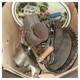 Grinders, bowl, platters and more