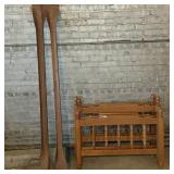 Twin bunk bed (as is)