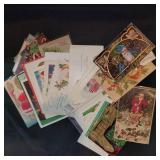 Postcards - Christmas Santas