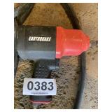 Earthquake Air impact with hose