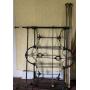 Iron bed frame (approx 53" long)