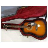 Rogue acoustical guitar w/ Andrea case (New)