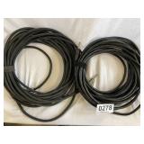 (2) 1/4" Speaker Cables