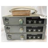 (3) DBX SX-10 sound enhancers
