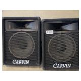 (2) Carvin monitor speakers (300w)