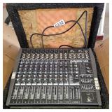 Samson TM500 12 channel powered mixer in case