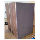 (2) Panasonic stereo speakers