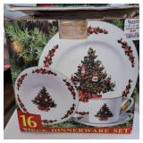 Christmas Dishes & houses (no cord for tree)