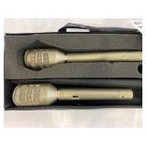(2) Audio-technica XLR microphones