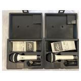 (2) Peavey microphones