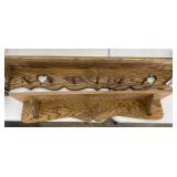 (2) Wall shelves