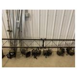 Stage lighting approx 9.5 feet long