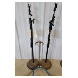 Microphone and guitar stands