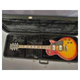 Mercury electric guitar (as is), new locking case