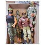 (4) G. I. Joe Action Figures