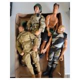 (4) G. I. Joe Action Figures