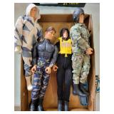 (4) G. I. Joe Action Figures