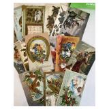 Christmas postcards