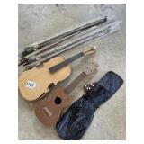 Violin bows, violin starter kit, ukulele as is,