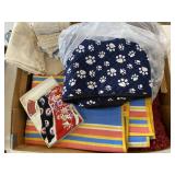 Rugs, doilies, more
