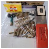 Bullets, scope and more