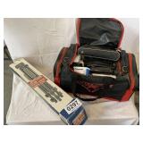 Panasonic video recorder, tripod and more