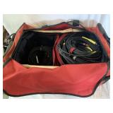 Speaker & Microphone cords in duffle bag