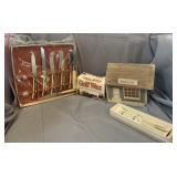 Gulf wax, knives, handyman magazines and more