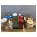 Kitchen set, Glass jars