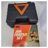 Air compressor kit and air brush set