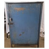 Metal storage cabinet
