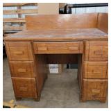 Wooden desk