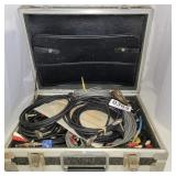 Case with speaker & Mic cables