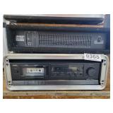 Aiwa cassette deck and DOD SR831 equalizer